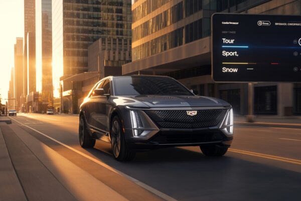 do the driving modes in cadillac lyriq offer different ranges or battery usages?