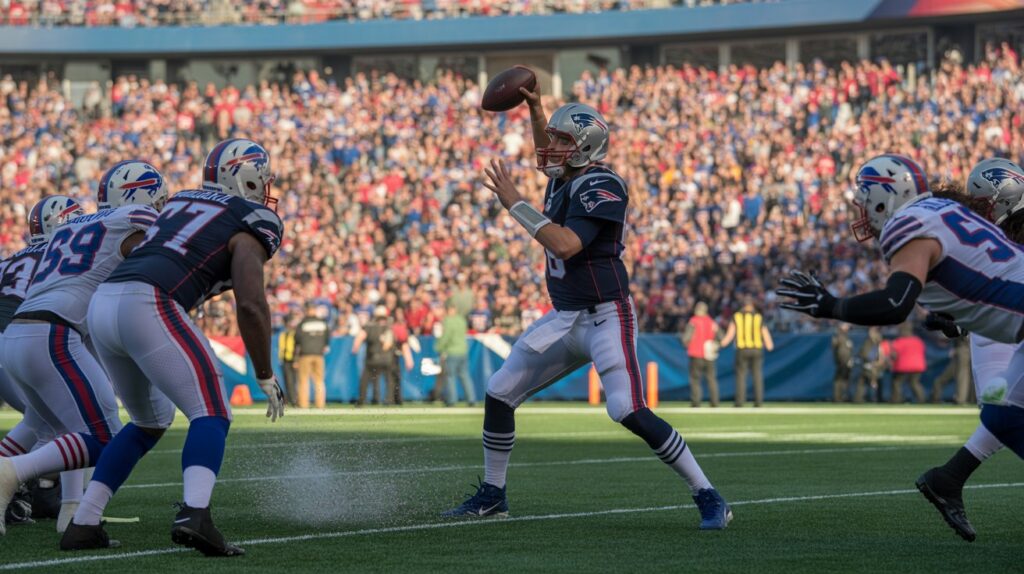 new england patriots vs buffalo bills match player stats