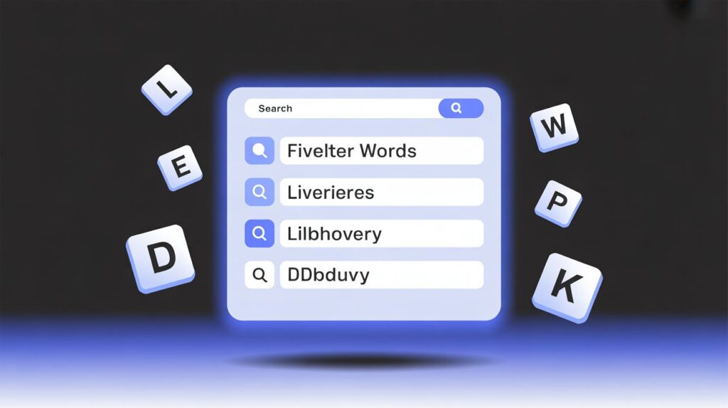 wordhippo 5 letter words