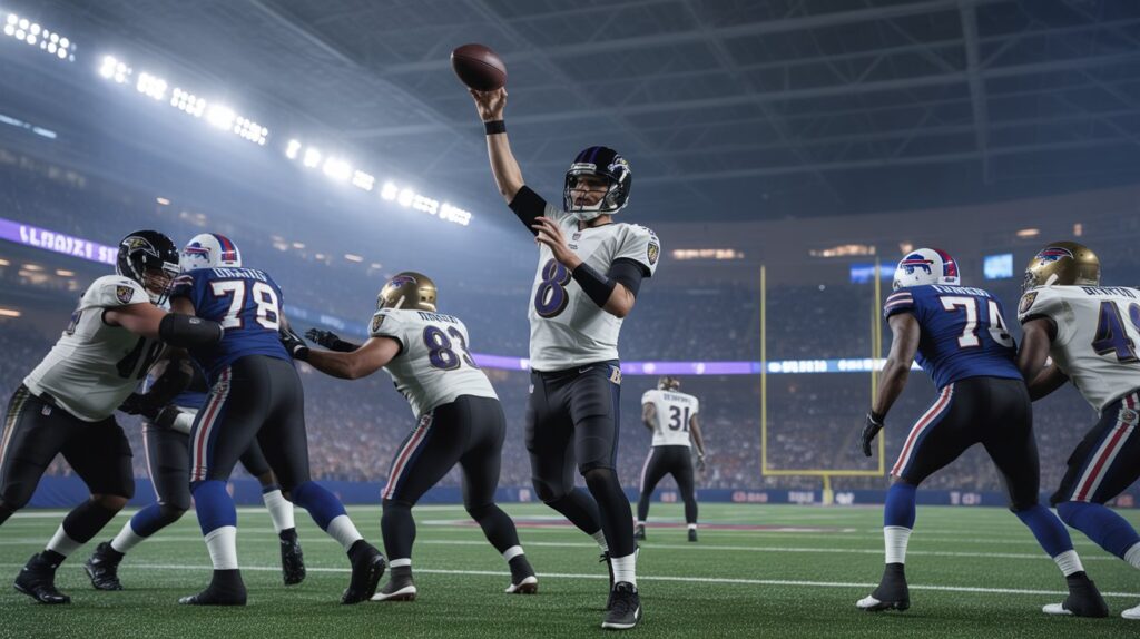 baltimore ravens vs buffalo bills match player stats