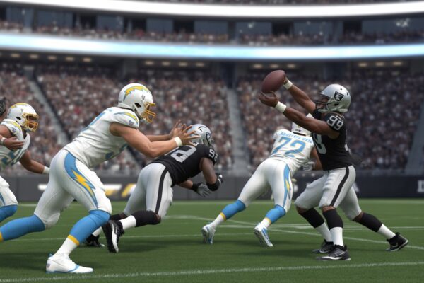 los angeles chargers vs las vegas raiders match player stats