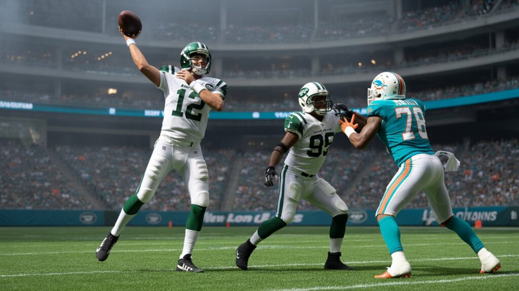 new york jets vs miami dolphins match player stats