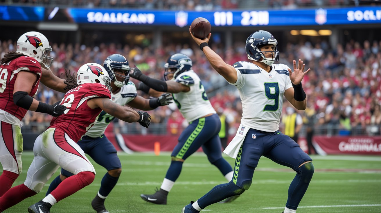seahawks vs arizona cardinals match player stats