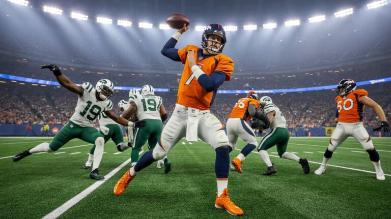 denver broncos vs new york jets match player stats