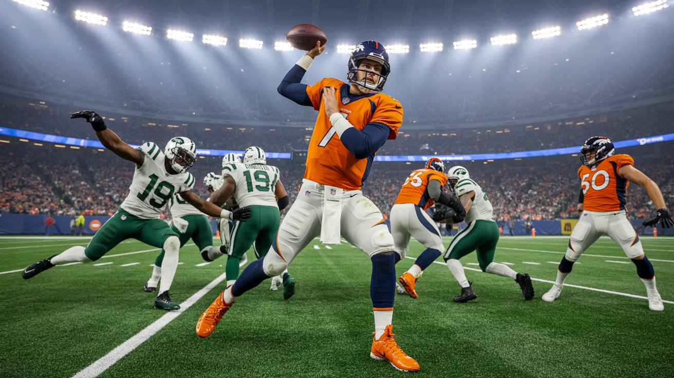 denver broncos vs new york jets match player stats