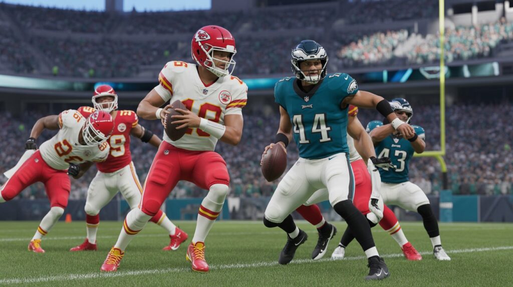 kansas city chiefs vs philadelphia eagles match player stats