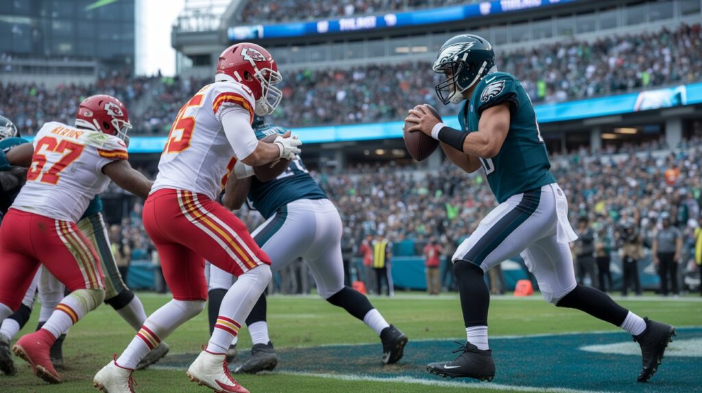 kansas city chiefs vs philadelphia eagles match player stats