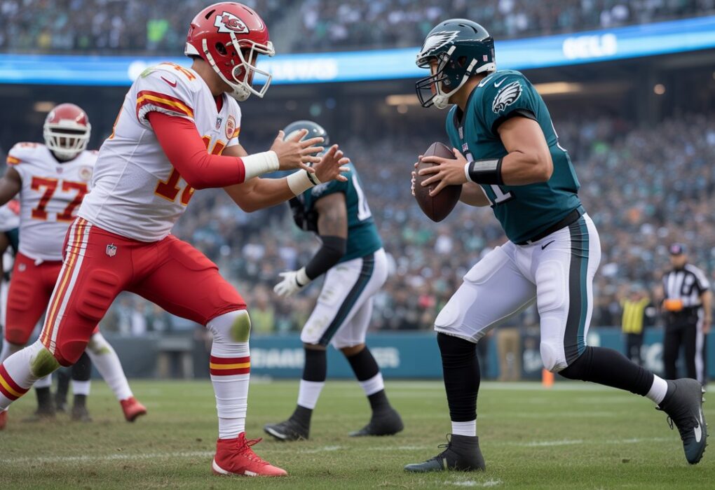kansas city chiefs vs philadelphia eagles match player stats