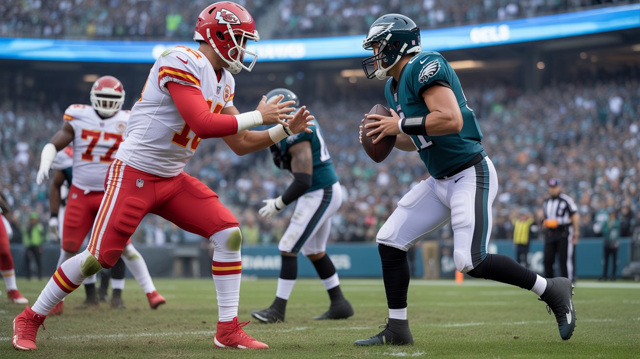 kansas city chiefs vs philadelphia eagles match player stats