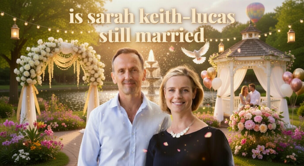 is sarah keith-lucas still married