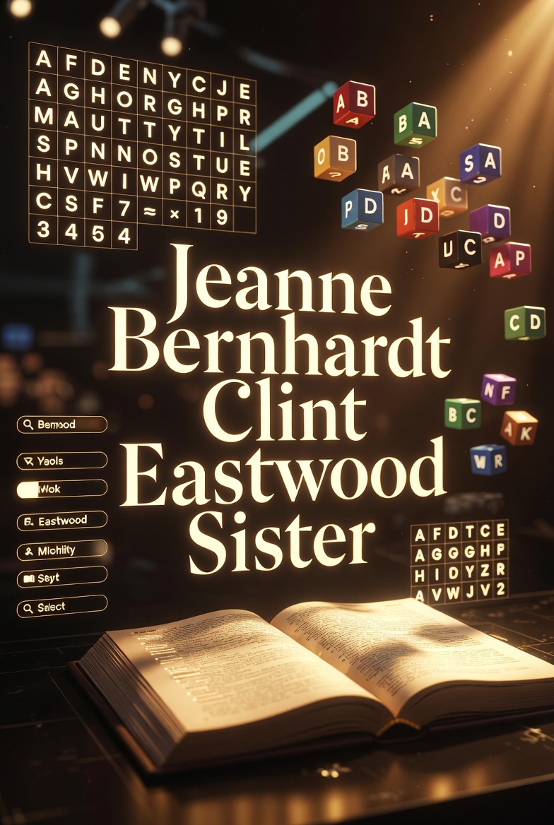 Jeanne Bernhardt Clint Eastwood Sister
