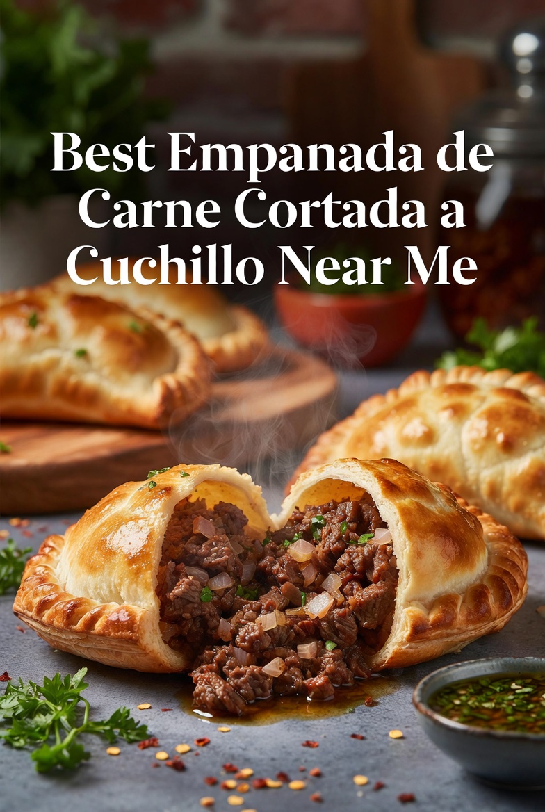Best Empanada de Carne Cortada a Cuchillo Near Me
