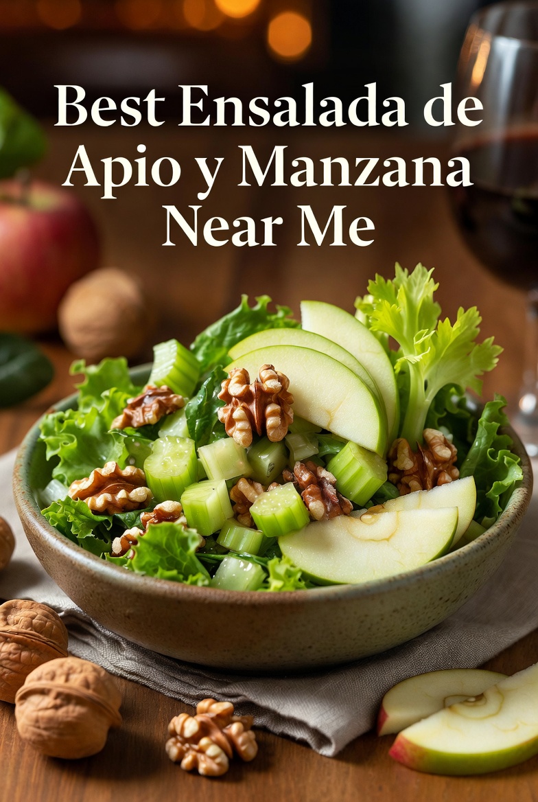 Best Ensalada de Apio y Manzana Near Me