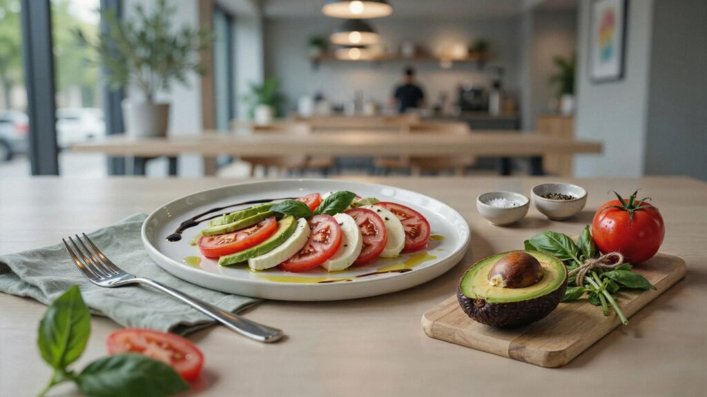 Best Ensalada Caprese Con Palta Near Me