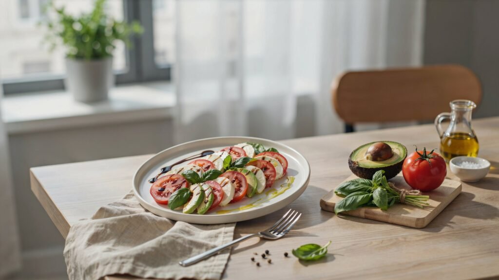 Best Ensalada Caprese Con Palta Near Me